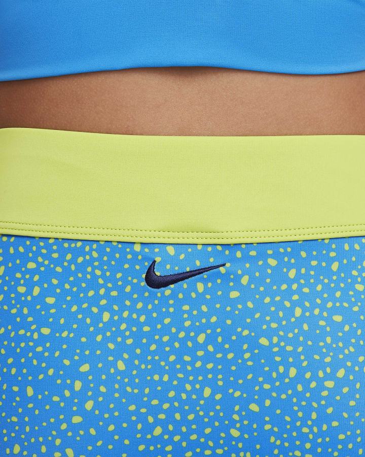 Trajes De Baño Nike Water Dots Kids Asymmetrical Top & High Waist Bikini Set Niña Azules | WKLTC-8367