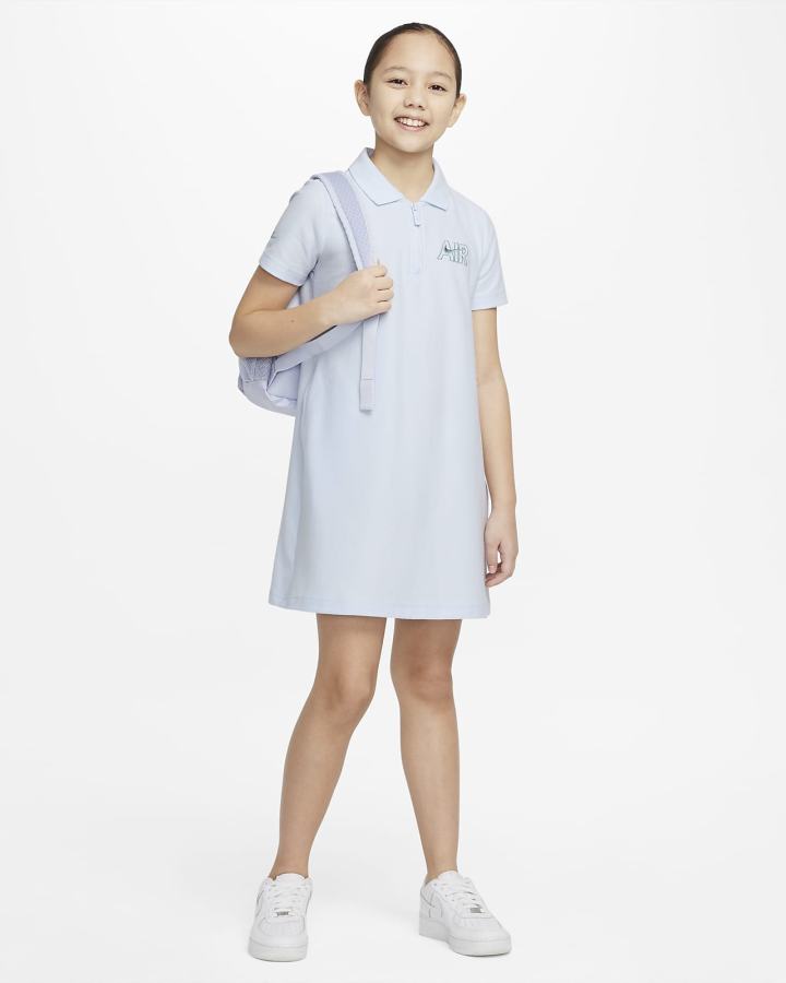 Vestido Nike Air Kids Niña Gris Azules | FVAXH-3025