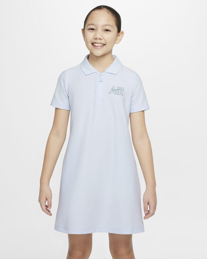 Vestido Nike Air Kids Niña Gris Azules | FVAXH-3025