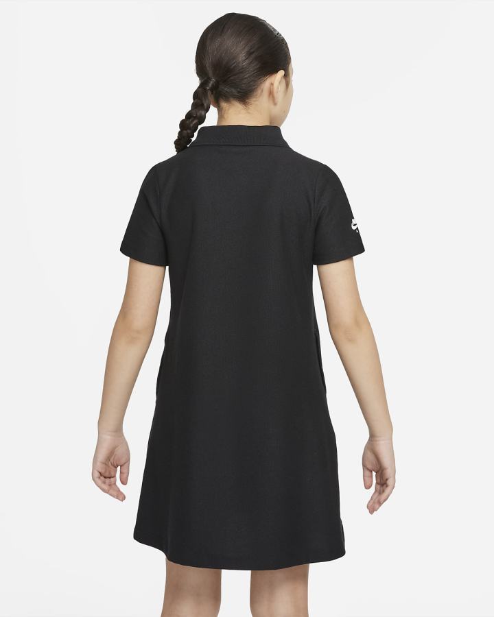 Vestido Nike Air Kids Niña Negras Blancas | PXEGY-3576