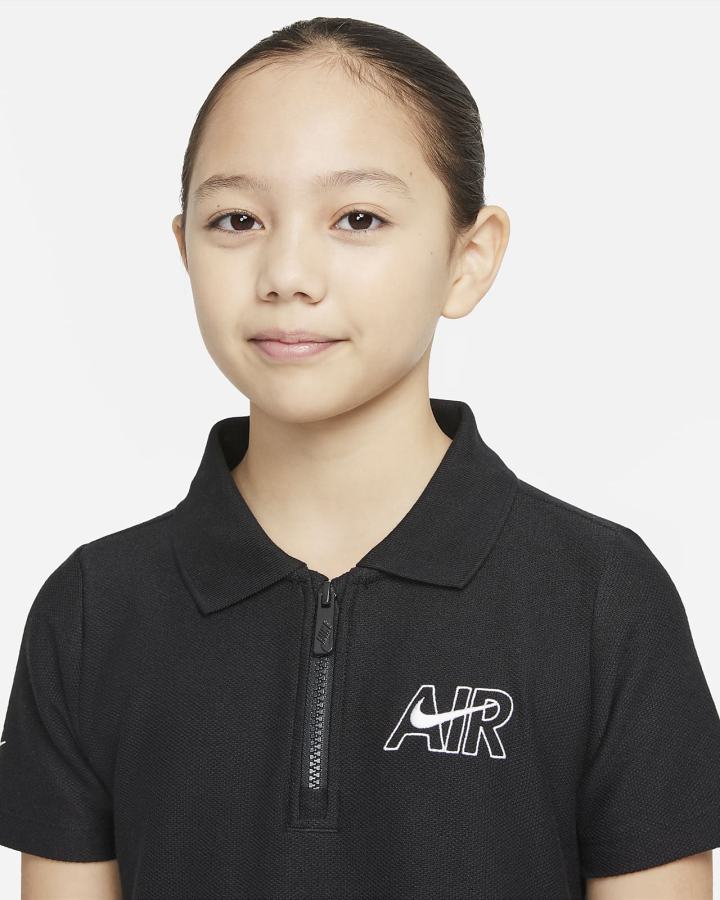 Vestido Nike Air Kids Niña Negras Blancas | PXEGY-3576