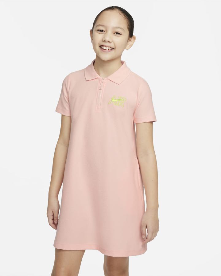 Vestido Nike Air Kids Niña Verde | PQGCL-3872