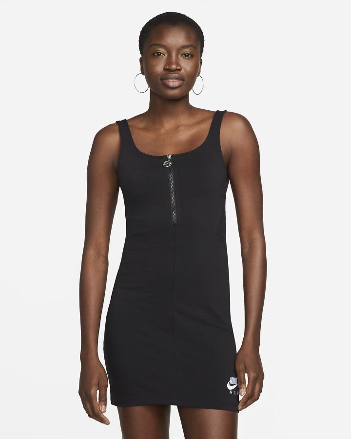 Vestido Nike Air Mujer Negras Blancas | UQZNK-8572