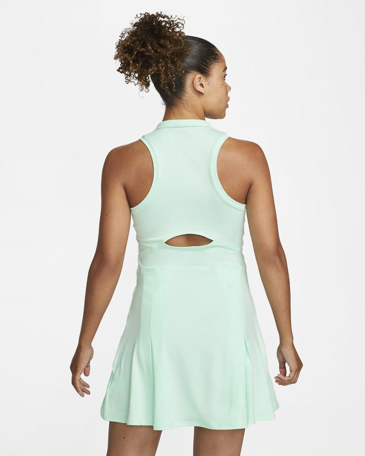 Vestido Nike Court Dri-FIT Victory Tennis Mujer Verde Menta Negras | BCIZU-5098