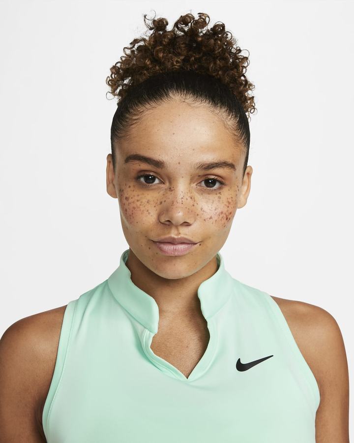 Vestido Nike Court Dri-FIT Victory Tennis Mujer Verde Menta Negras | BCIZU-5098