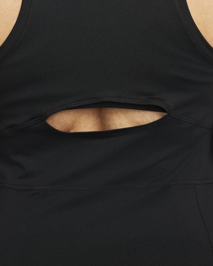 Vestido Nike Court Dri-FIT Victory Tennis Mujer Negras Blancas | UXRVL-8234