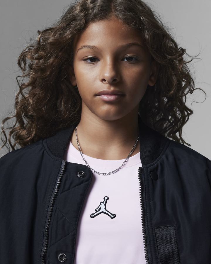 Vestido Nike Jordan Essentials Kids Niña Rosas | QUCGI-3946