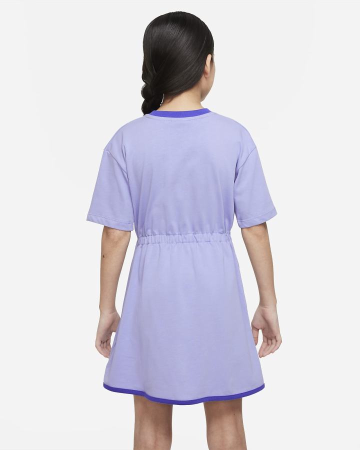 Vestido Nike Sportswear Icon Clash Kids Niña Verde Menta | KZHDC-6730