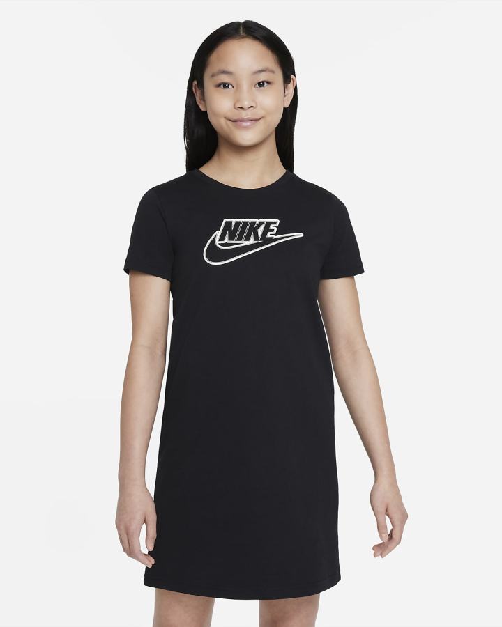 Vestido Nike Sportswear Kids Niña Negras | BGJCR-8735