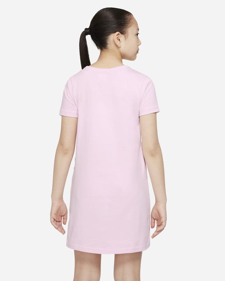 Vestido Nike Sportswear Kids Niña Rosas Verde Menta | OYUZQ-4308