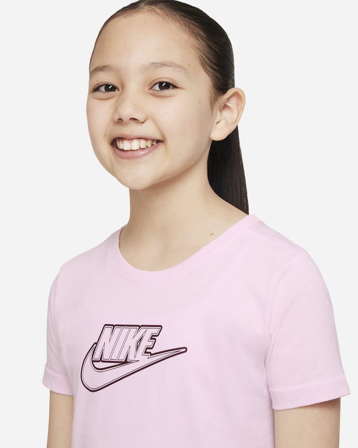 Vestido Nike Sportswear Kids Niña Rosas Verde Menta | OYUZQ-4308