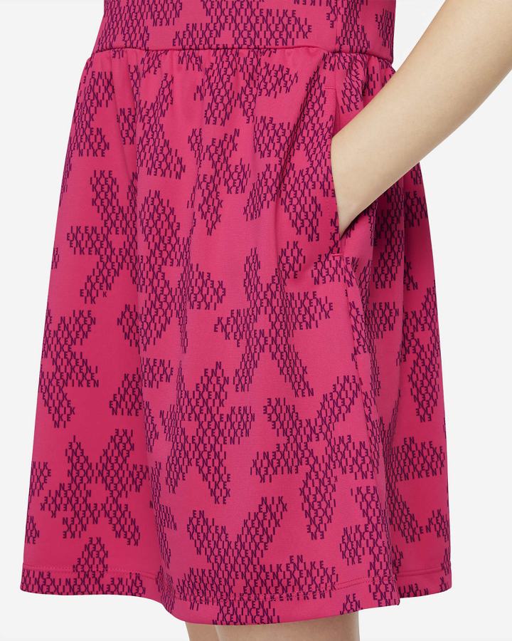 Vestido Nike Sportswear Kids Printed Short-Sleeve Niña Rosas | WQJRL-6128