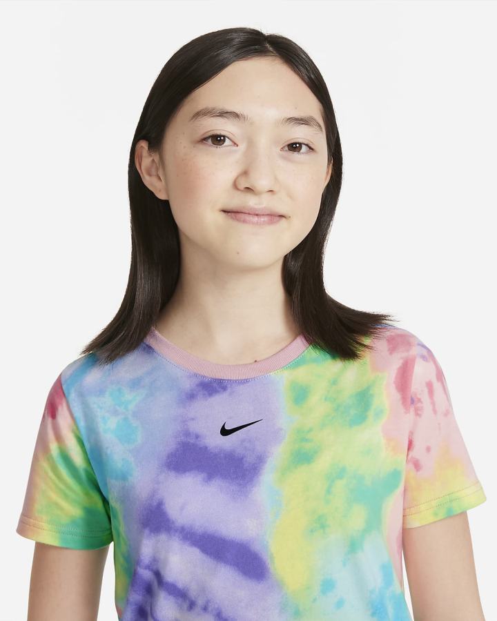 Vestido Nike Sportswear Kids Tie-Dye Niña Multicolor | HABWJ-7659