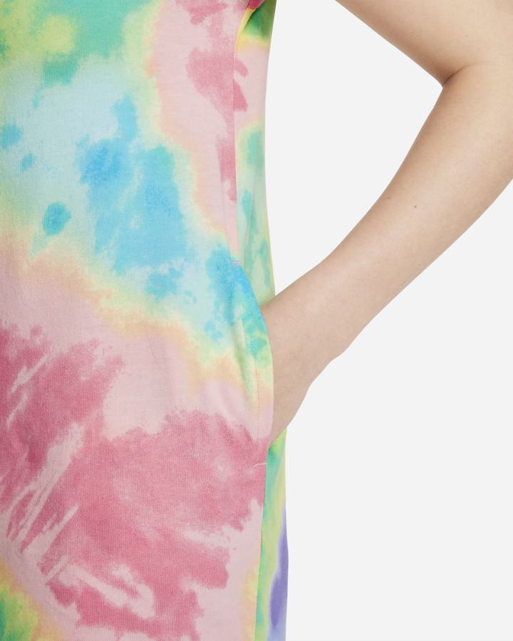 Vestido Nike Sportswear Kids Tie-Dye Niña Multicolor | HABWJ-7659