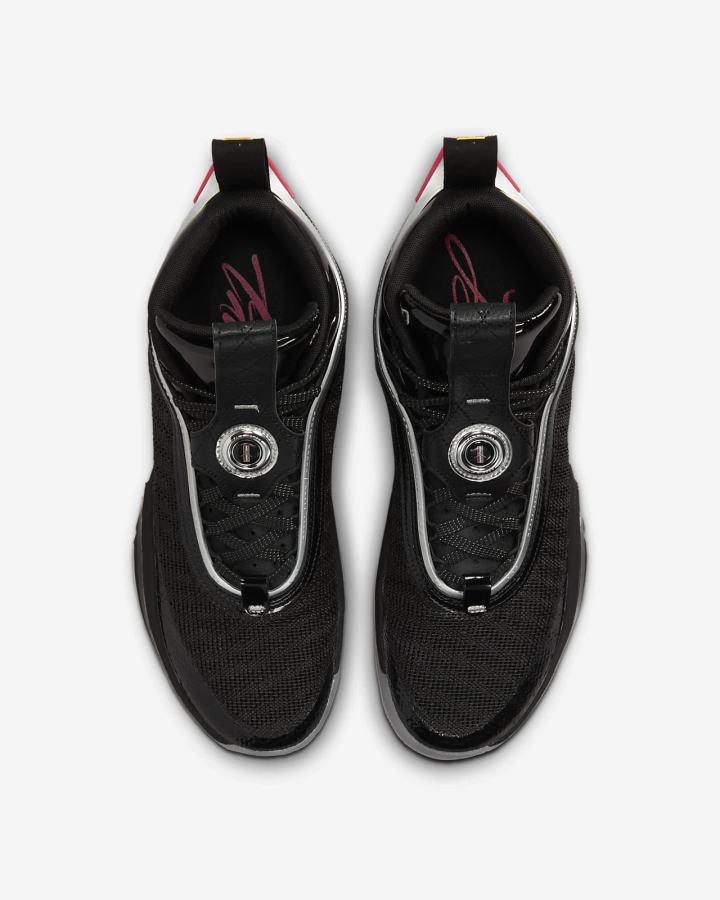 Zapatillas Baloncesto Nike Air Jordan XXXVI Tatum Hombre Negras Gris Rojas Metal Plateadas | BIVMP-7098