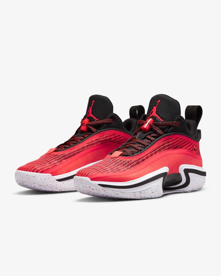 Zapatillas Baloncesto Nike Air Jordan XXXVI Low Hombre Negras Blancas | CVXDJ-8517