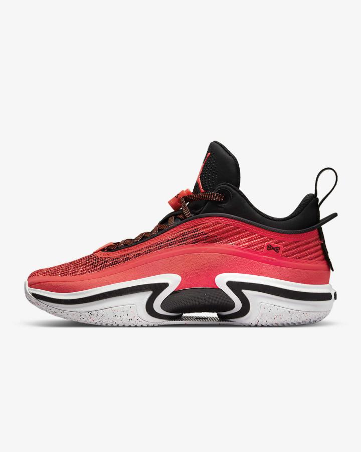 Zapatillas Baloncesto Nike Air Jordan XXXVI Low Hombre Negras Blancas | CVXDJ-8517