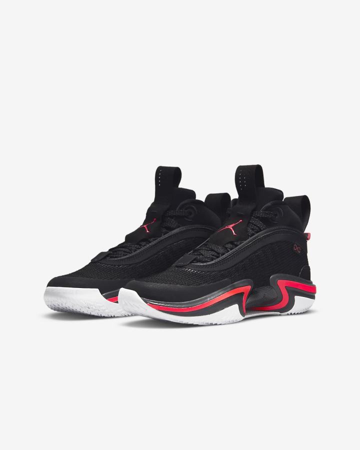 Zapatillas Baloncesto Nike Air Jordan XXXVI Kids Niño Negras | EMWBQ-3167