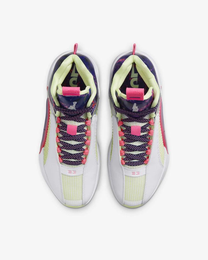 Zapatillas Baloncesto Nike Air Jordan XXXV Luka Kids Niño Blancas | PRFTD-8491