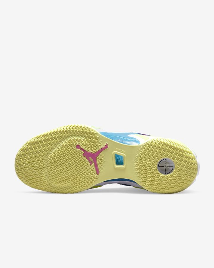 Zapatillas Baloncesto Nike Air Jordan XXXVI Low Luka PF Hombre Azules Moradas Rosas Verde | TNYXD-5837