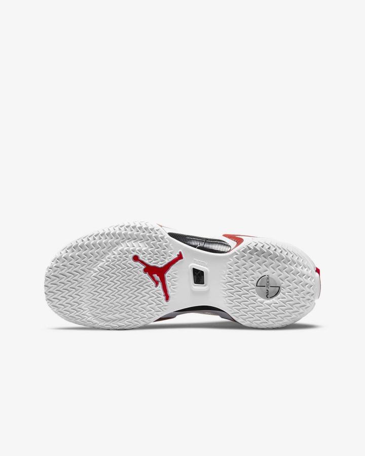 Zapatillas Baloncesto Nike Air Jordan XXXVI Kids Niño Blancas Negras Rojas | WPVXB-8316