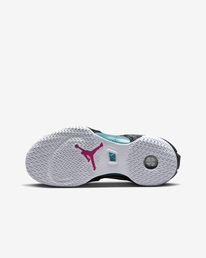 Zapatillas Baloncesto Nike Air Jordan XXXVI Kids Niño Negras Turquesa Rosas | ZLVJY-2671