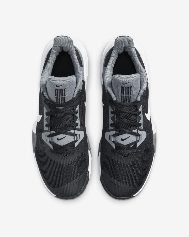 Zapatillas Baloncesto Nike Air Max Impact 3 Hombre Negras Gris Blancas | LAJDQ-7486