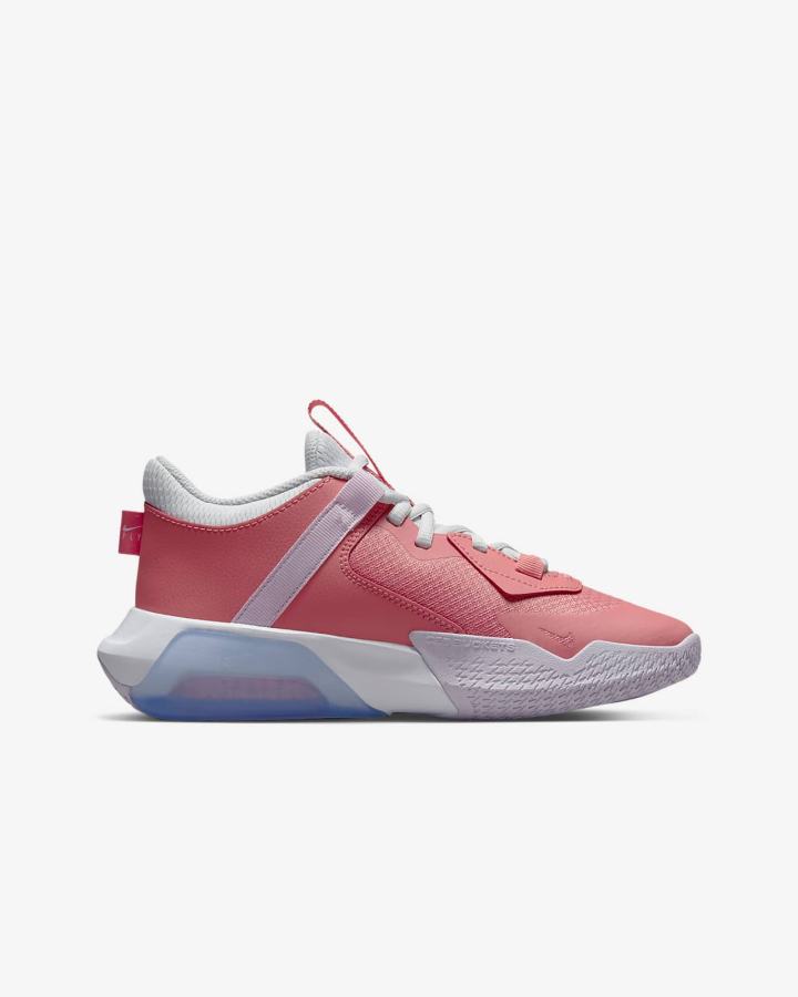 Zapatillas Baloncesto Nike Air Zoom Crossover Kids Niña Rosas Azules Plateadas Blancas | EHYSI-0768