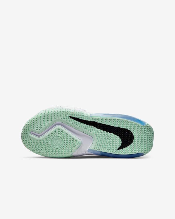 Zapatillas Baloncesto Nike Air Zoom Crossover Kids Niña Negras Verde Menta Blancas Metal Rojas Marrones | UJDTB-7134