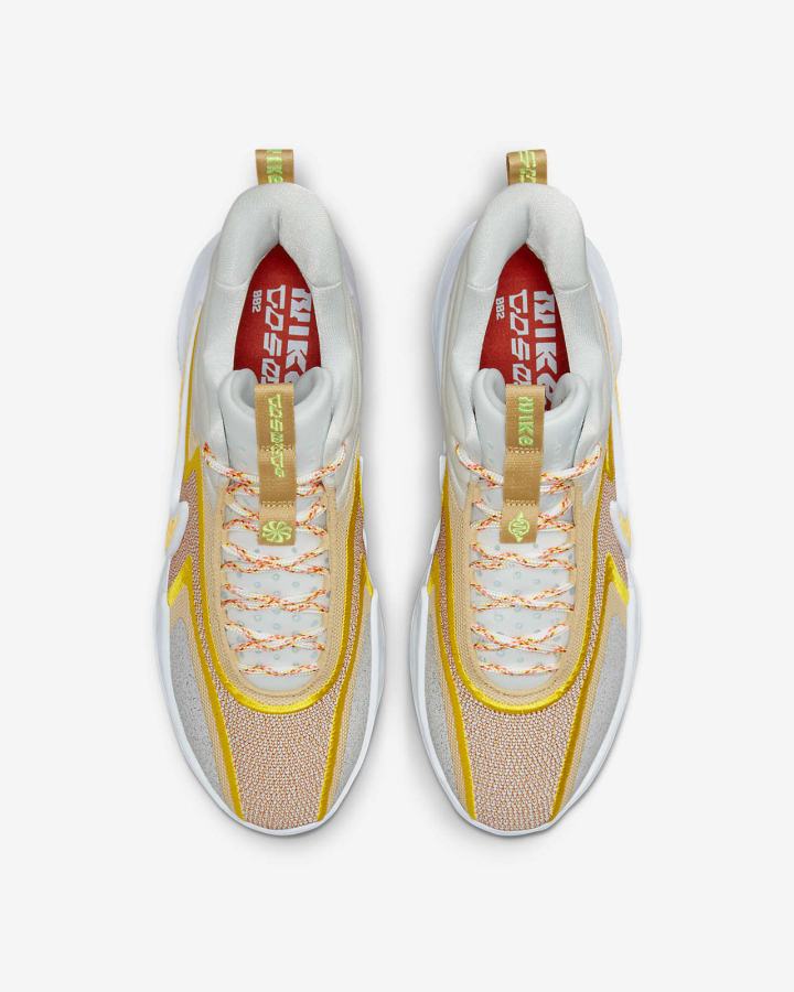 Zapatillas Baloncesto Nike Cosmic Unity 2 Hombre Blancas Gris Verde Multicolor | NFCSL-1653