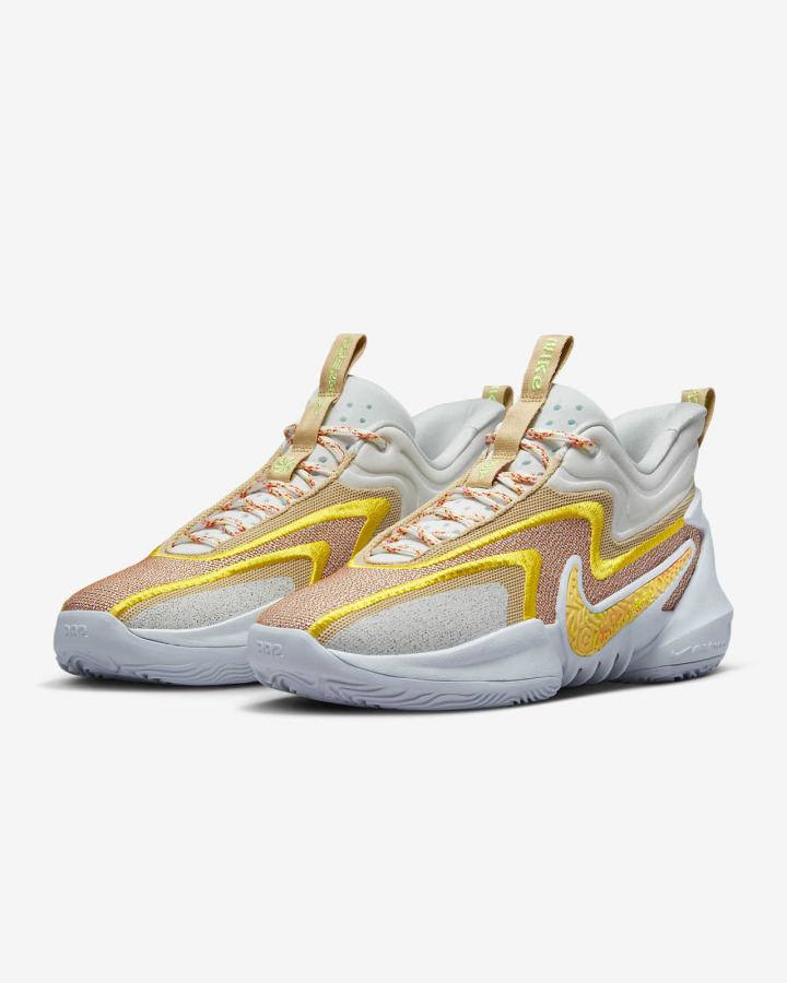 Zapatillas Baloncesto Nike Cosmic Unity 2 Mujer Blancas Gris Verde Multicolor | ZBVRE-1934