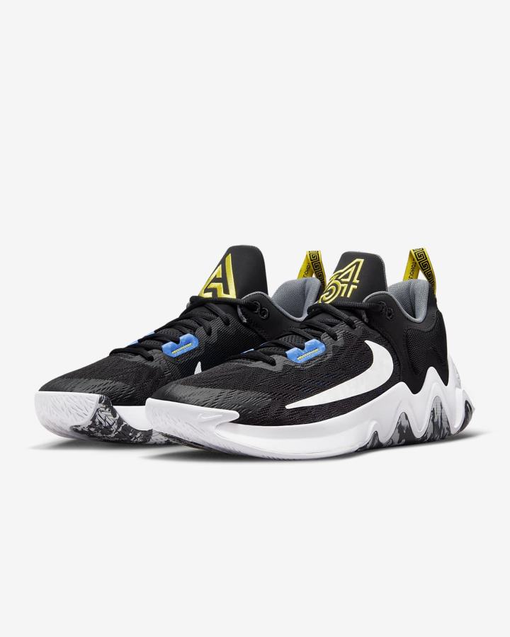 Zapatillas Baloncesto Nike Giannis Immortality 2 Hombre Negras Azules Gris Blancas | HAJEC-1392