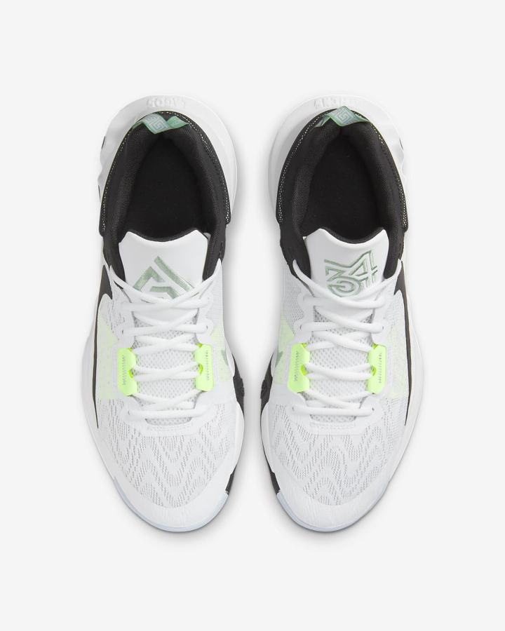 Zapatillas Baloncesto Nike Giannis Immortality 2 Mujer Blancas Gris Negras | LKPBN-4589