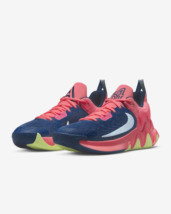 Zapatillas Baloncesto Nike Giannis Immortality 2 Mujer Azules Oscuro Rosas Azul Marino Azules | UFIXB-1250