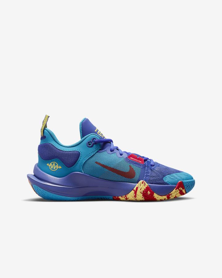 Zapatillas Baloncesto Nike Giannis Immortality 2 Kids Niño Azules Rojas Amarillo | XJOWR-4702