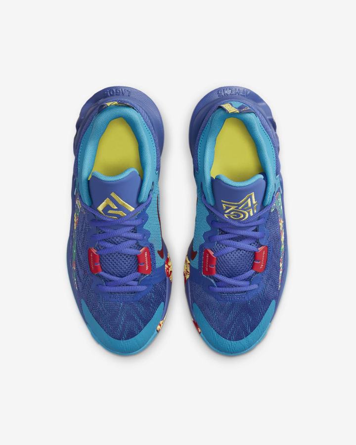 Zapatillas Baloncesto Nike Giannis Immortality 2 Kids Niño Azules Rojas Amarillo | XJOWR-4702