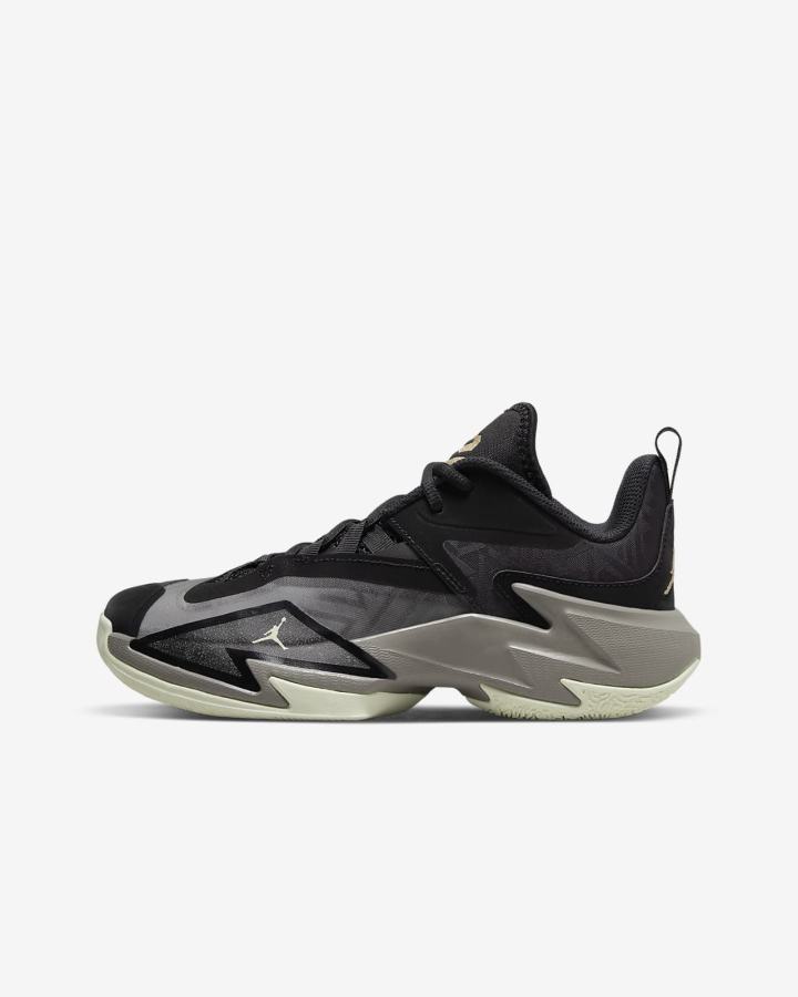 Zapatillas Baloncesto Nike Jordan One Take 3 Kids Niño Negras Azules Gris Metal Doradas | VGLAK-7418