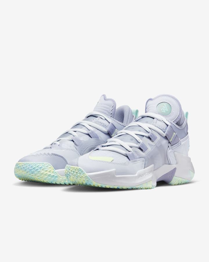 Zapatillas Baloncesto Nike Jordan Why Not .5? Hombre Indigo Gris | DSRGX-2583