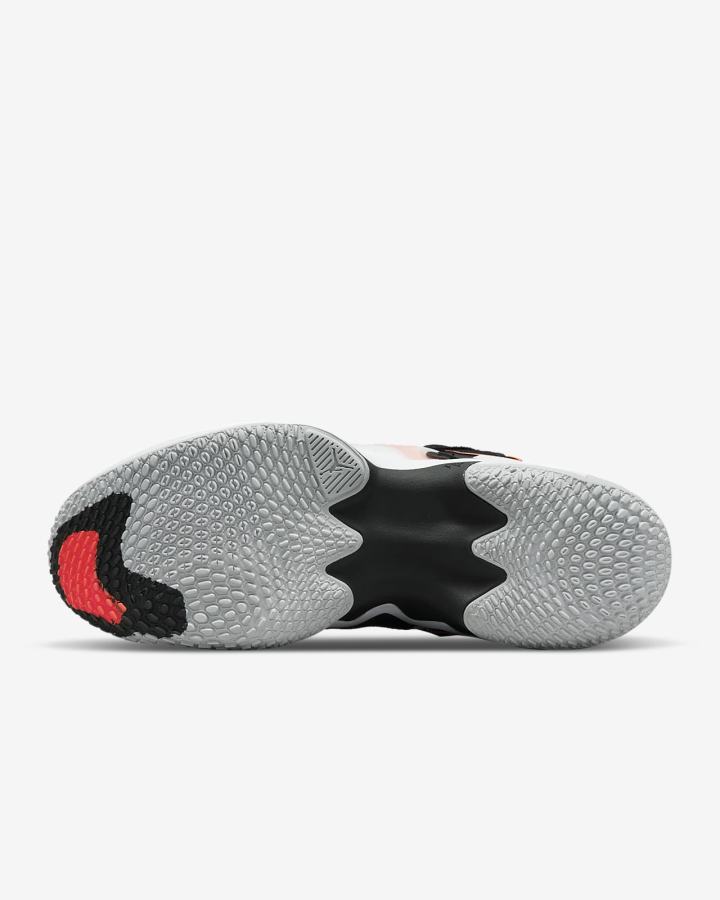 Zapatillas Baloncesto Nike Jordan Why Not .5? Hombre Blancas Negras Gris Rojas Claro | MJLPU-3810