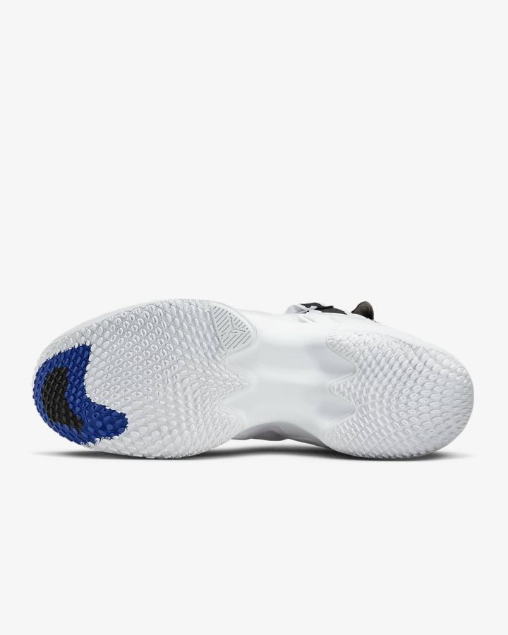 Zapatillas Baloncesto Nike Jordan Why Not .5? Hombre Blancas Negras Azules | VYXPS-4501