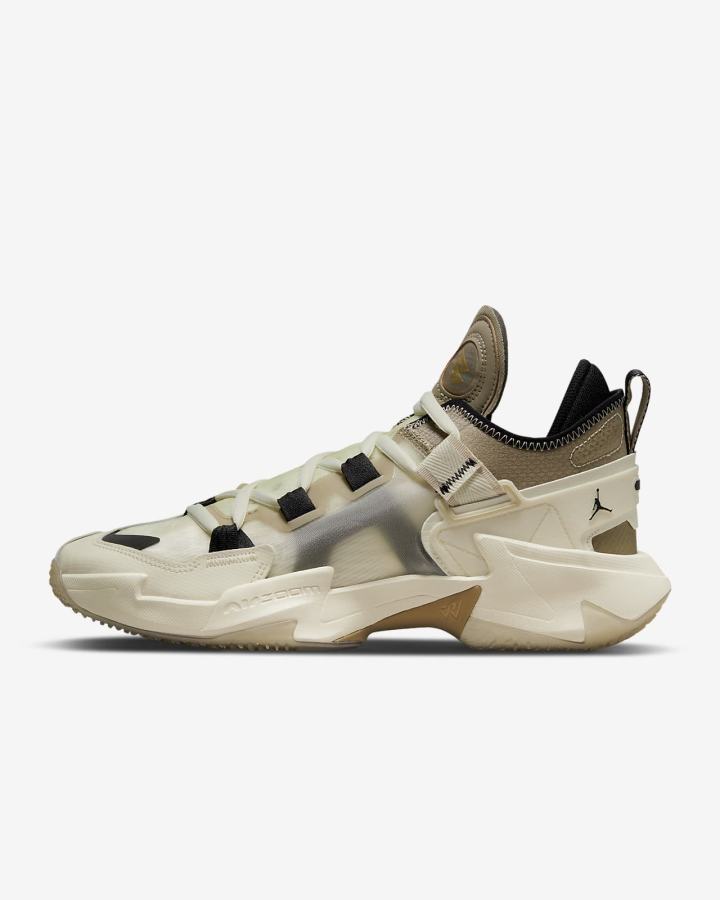 Zapatillas Baloncesto Nike Jordan Why Not .5? Hombre Kaki Negras | ZQIXC-5017