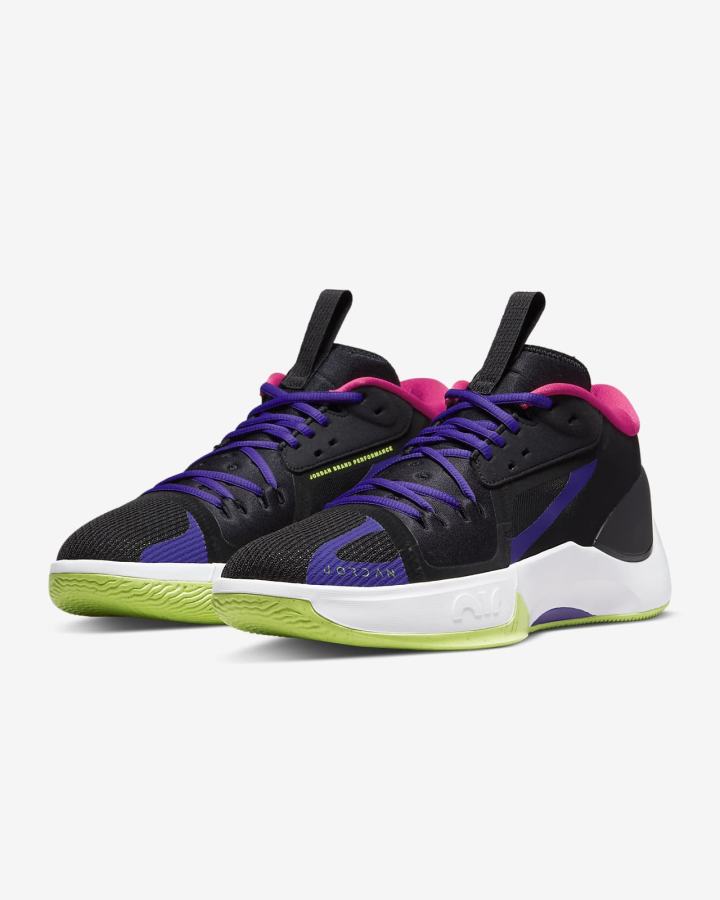Zapatillas Baloncesto Nike Jordan Zoom Separate Hombre Negras Moradas Rosas | BPDIM-4902