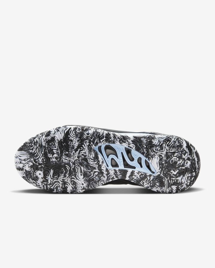 Zapatillas Baloncesto Nike KD15 Mujer Blancas Negras Azul Real Blancas | NVCLD-2743