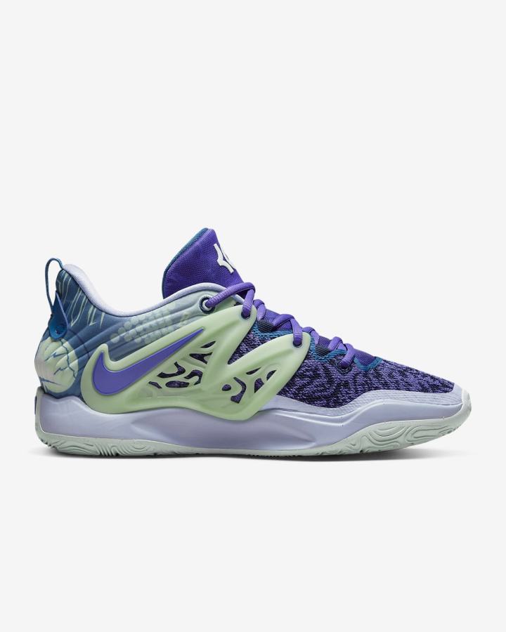 Zapatillas Baloncesto Nike KD15 Mujer Moradas Azul Marino Azules Oscuro | DMCJU-4830