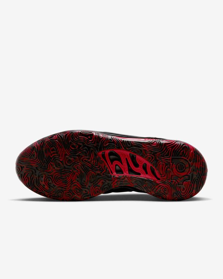Zapatillas Baloncesto Nike KD15 Mujer Negras Rojas Claro | VMFSH-6271