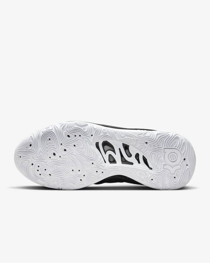 Zapatillas Baloncesto Nike KD15 (Team) Hombre Negras Blancas | CGYKS-1820