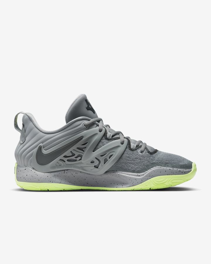 Zapatillas Baloncesto Nike KD15 (Team) Hombre Gris Blancas | GDTLR-3986