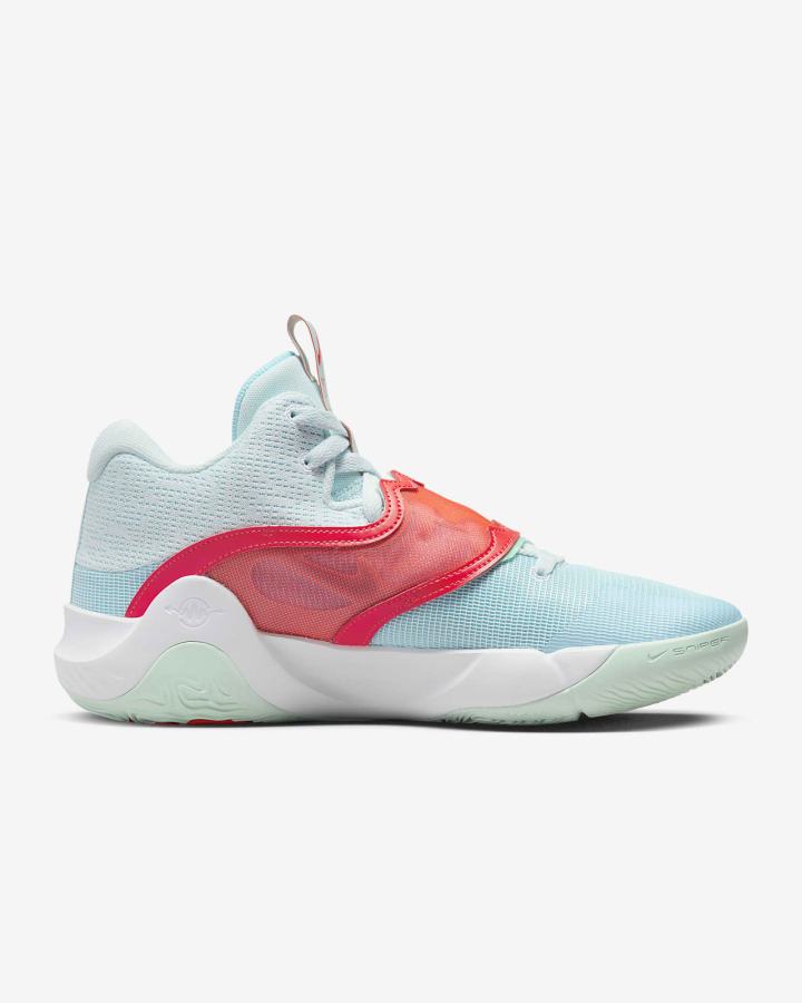 Zapatillas Baloncesto Nike KD Trey 5 X Hombre Azules Rojas Claro Verde Menta | QVALU-6091