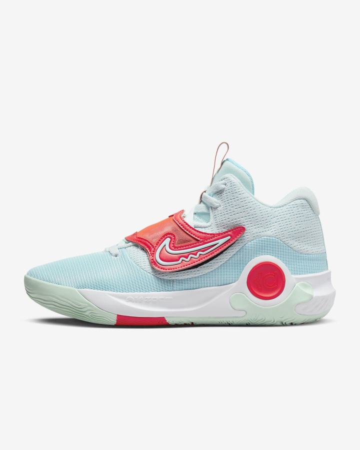 Zapatillas Baloncesto Nike KD Trey 5 X Hombre Azules Rojas Claro Verde Menta | QVALU-6091