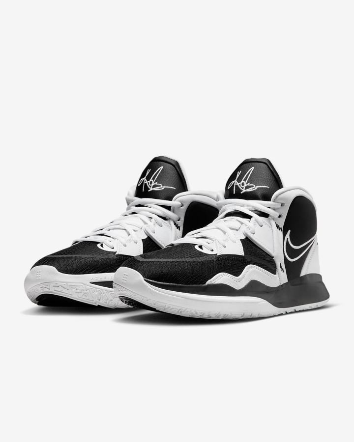 Zapatillas Baloncesto Nike Kyrie Infinity (Team) Mujer Negras Blancas | CJVOL-5730